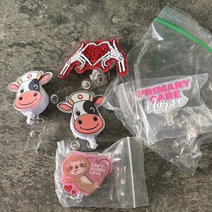 Badge Reel Lot - 5 total